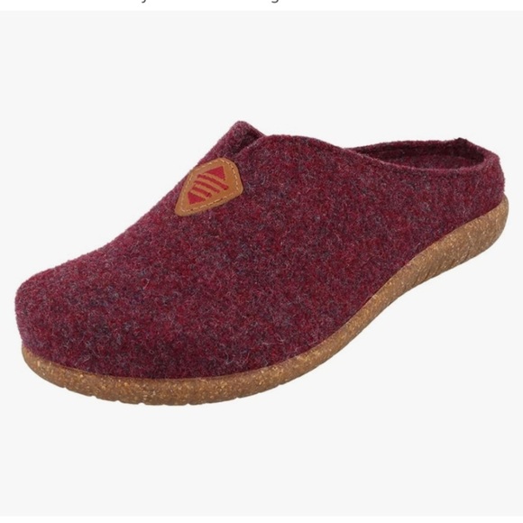 NWOT Taos My Sweet Wool Women's Clogs in Wine Women's EU 42/US 11-11.5‎ Casual - Picture 1 of 10